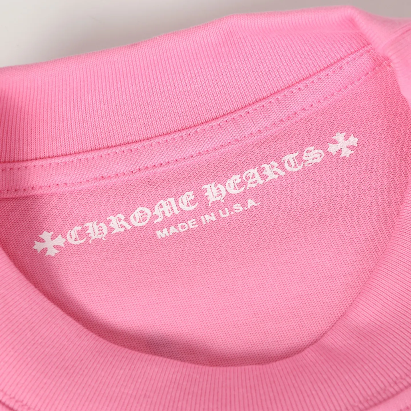 🅿️280 Come hearts/Cro Heart Cherry Blossom Pink Cross✝️Printed long sleeves, great for autumn and winter! Chest pockets, high weight threads on collar and cuffs, custom woven and dyed 280g double yarn pure cotton fabric, washed anti-counterfeiting tags and other auxiliary labels are all correct versions, super conspicuous, super pretty, super atmospheric, the same style for men and women! The overall upper body shows fashion and individuality, and it is a recommended T-shirt for couples to wear together!! Color: pink Size: XS-L
